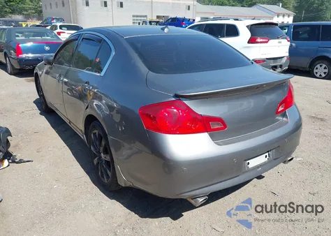 2011 Infiniti G37X Sport Appearance Edition from USA, damaged, VIN JN1CV6AR0BM407880